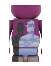 BE@RBRICK x Rene Magritte 1000%“L'oiseau de ciel 1965/La belle societe 1965”熊砖